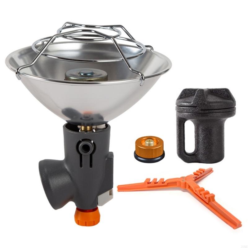 Outdoor Camping Gas Heater - J0ME Tragbare Outdoor-Camping-Heizung, Edelstahl-Tank-Top-Heizung mit Zündung