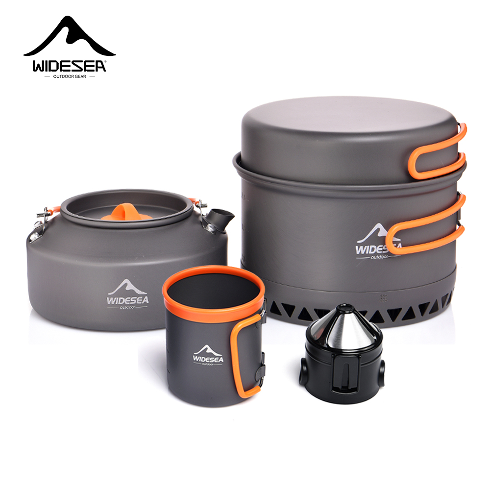 Outdoor Camping Essentials - Camping Geschirr Outdoor Kochgeschirr Set Töpfe