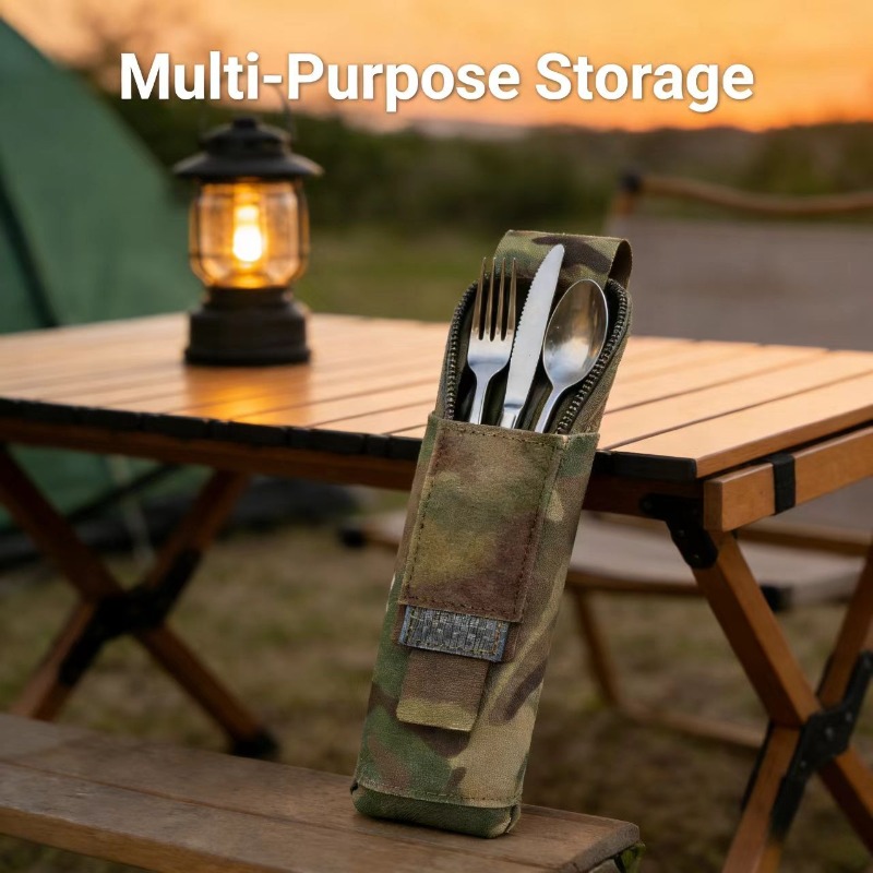 Outdoor Camping Magazine - Taktische Camo-Molle-Tasche, Militärische Magazintasche, Outdoor-Camping-Jagdzubehörtasche, Leichte