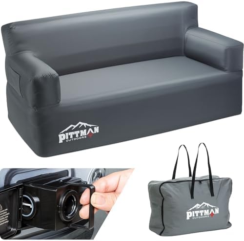 Camping Outdoor Or Indoor - Pittman - Aufblasbare Couch mit eingebauter
