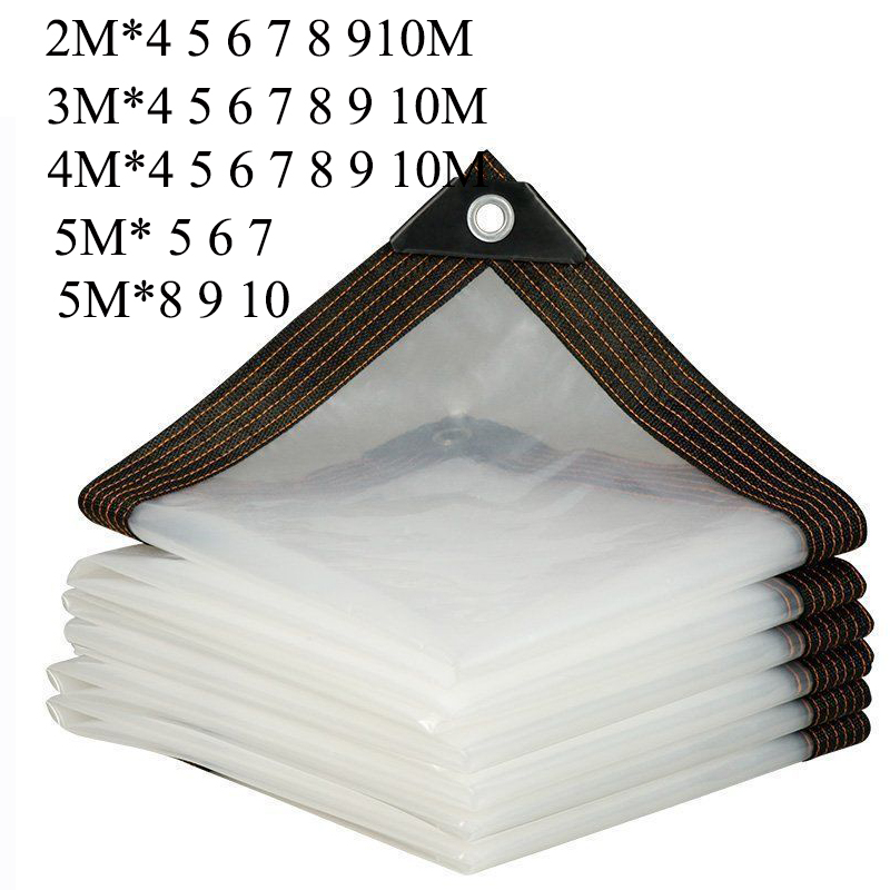 Waterproof Tarp Shelter - Transparente Plane 2*3 4 5 6