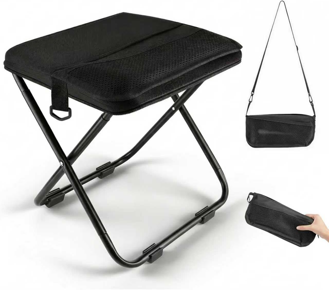 Outdoor Camping Sink - GMOX Campinghocker Tragbarer Stuhl: Allterrain-Klapphocker mit