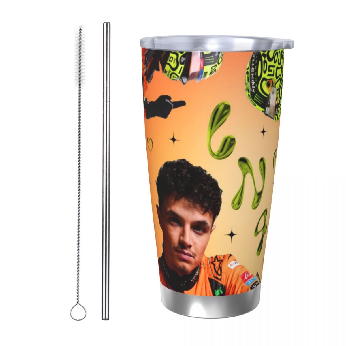 Vacuum Insulated Flask - Lando Norris 20oz Edelstahl Isolierter Thermischer