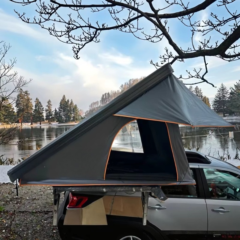 Outdoor Camping Car Tent - Werkseitig preisgünstiges, leichtes Dachzelt aus Hartschalen-Aluminium
