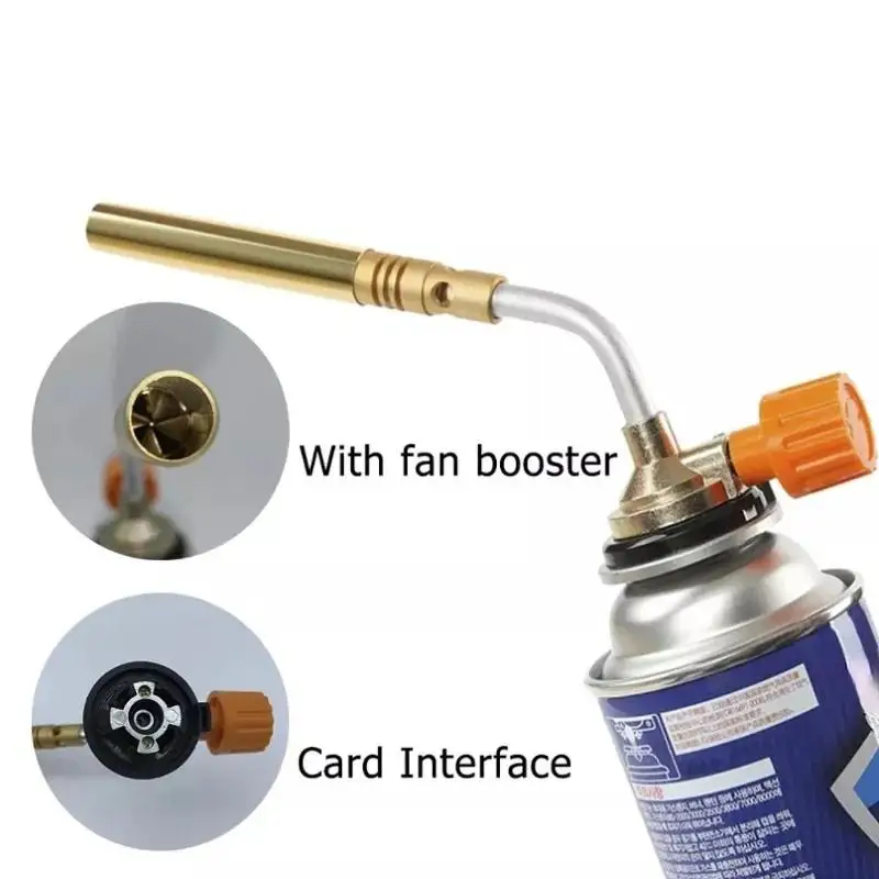 Outdoor Camping Gas Heater - Outdoor-Camping-BBQ Tragbare Schweißheißluftpistole Butan-Brenner Schweißgas-Flammenwerfer Multifunktionswerkzeug