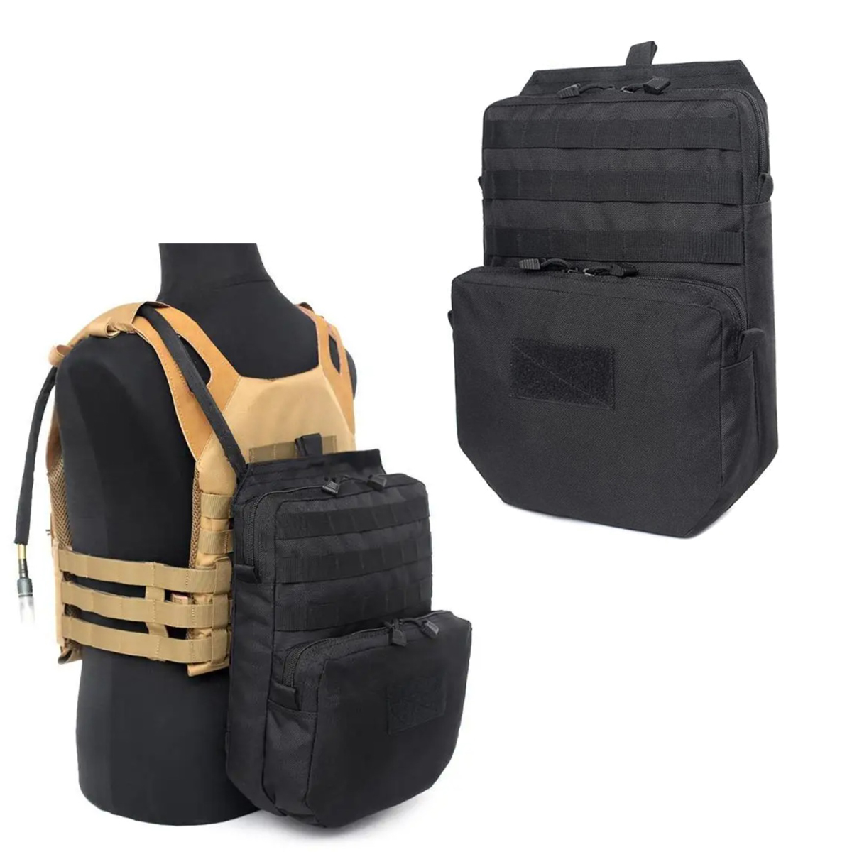 Outdoor Camping Vest - Outdoor Molle Tasche Camping Trink Rucksack