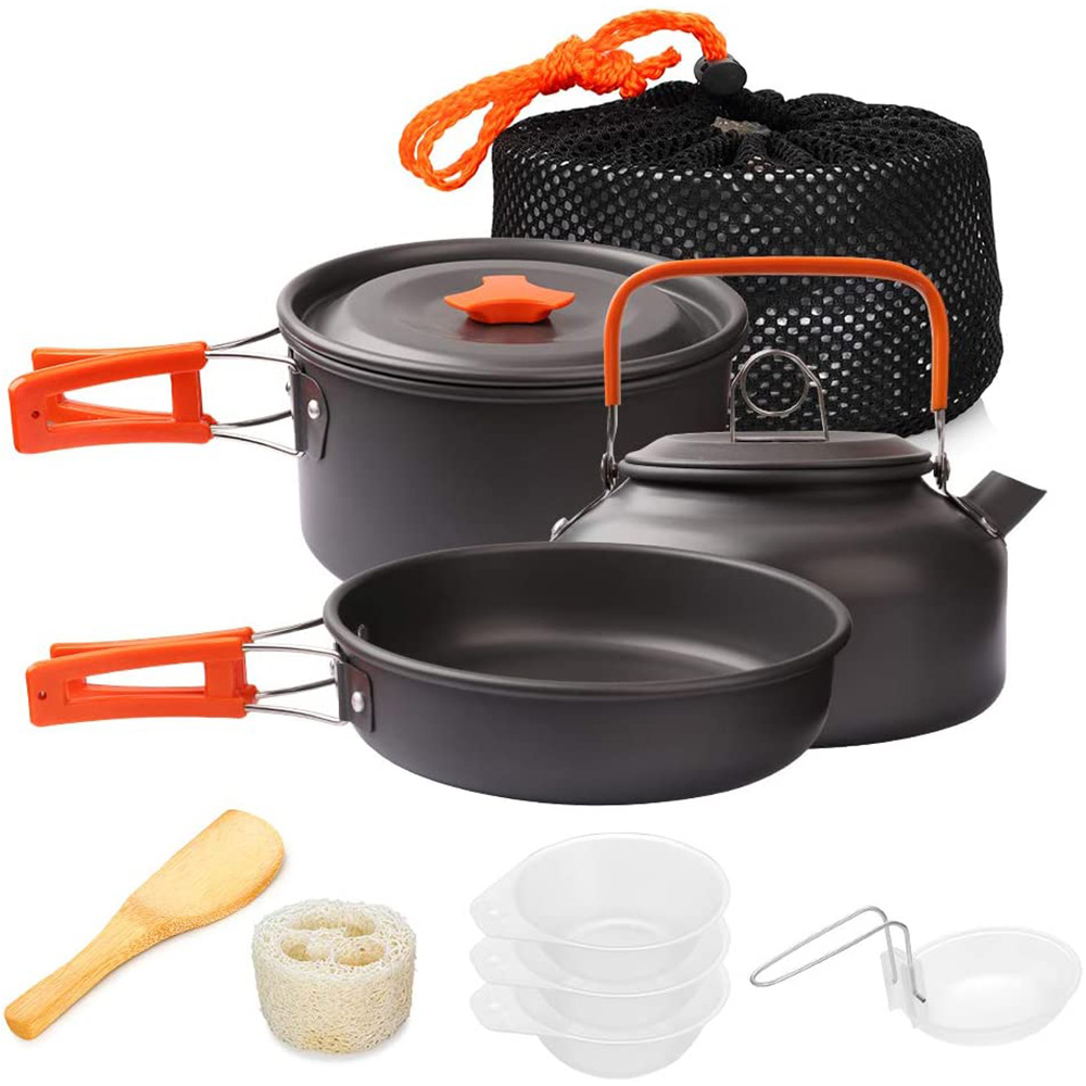 Outdoor Camping Kitchen Set - 1 stücke/1 satz Camping Kochgeschirr Kit