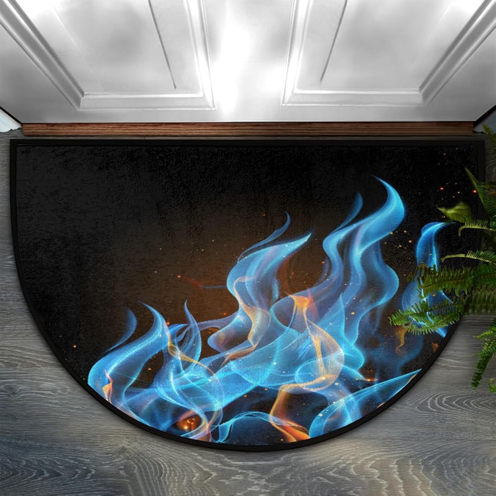 Camping Outdoor Or Indoor - Von Science-Fiction inspirierte Fußmatte mit ätherischem