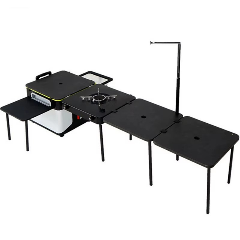 Outdoor Camping Kitchen Set - Hochwertige Tragbare Camping-Küchenbox für Draußen Faltbarer
