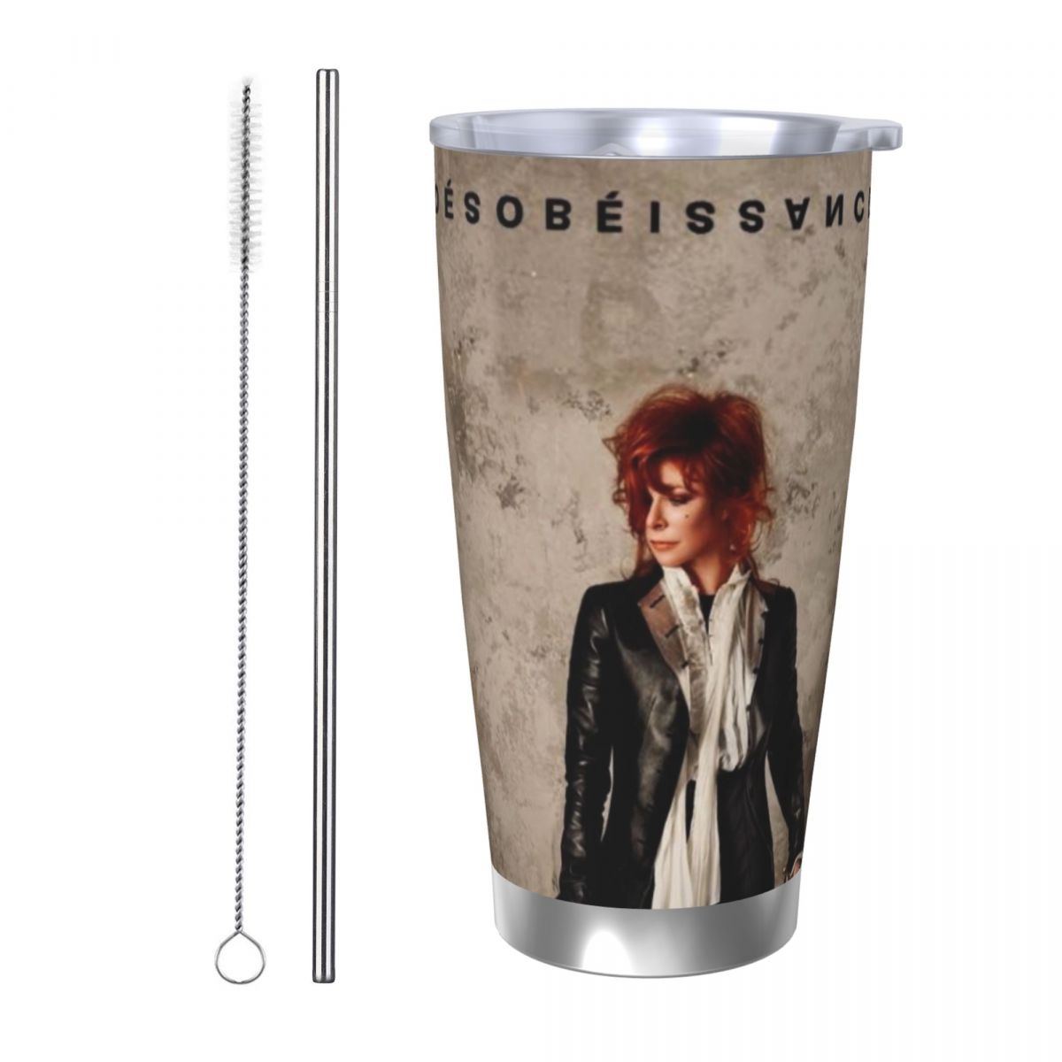 Vacuum Insulated Flask - Mylene Farmer Nevermore 20oz Edelstahl Isolierter