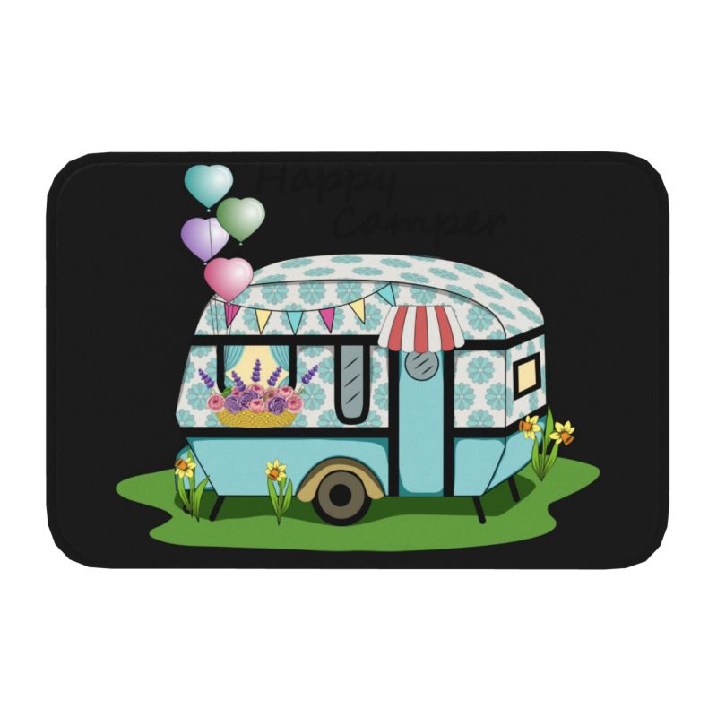 Outdoor Camping Quotes - Benutzer definierte Happy Camper Camping Fuß
