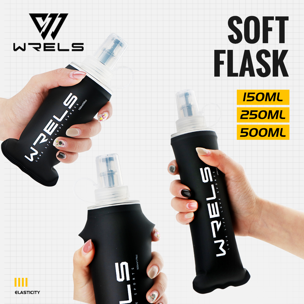 Outdoor Camping Vest - WRELS Soft Flask TPU Ultraleichte, zusammenklappbare,