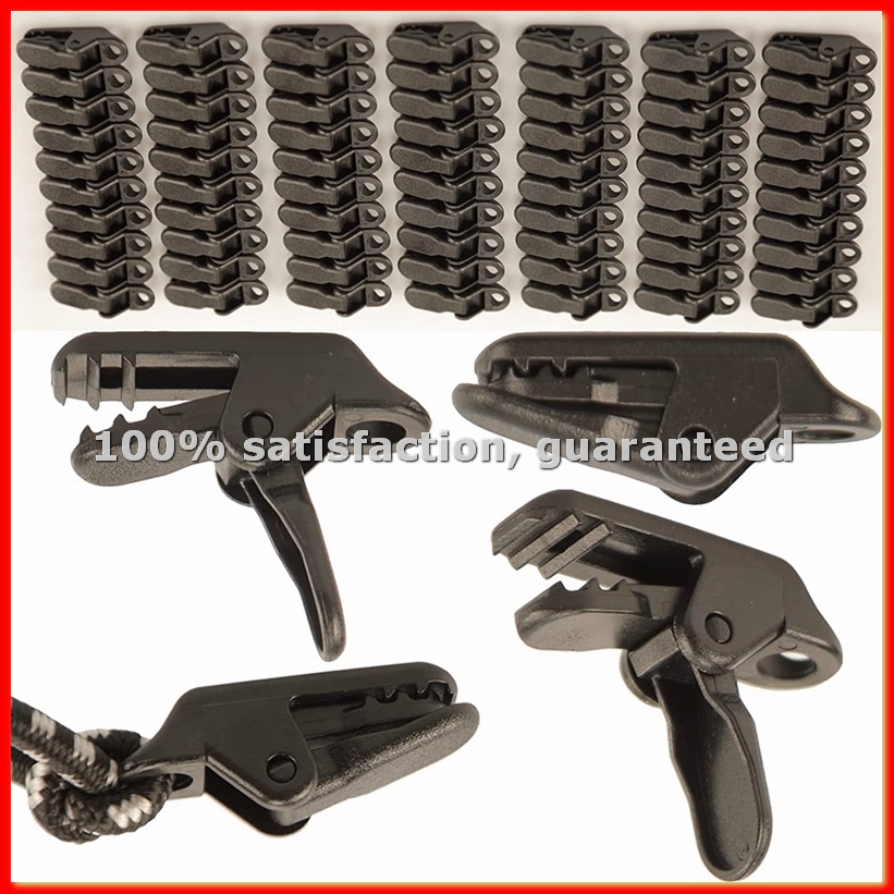 Outdoor Camping Tent - 70 Stück Camping-Zeltclips, Markisen- und Planenclips,