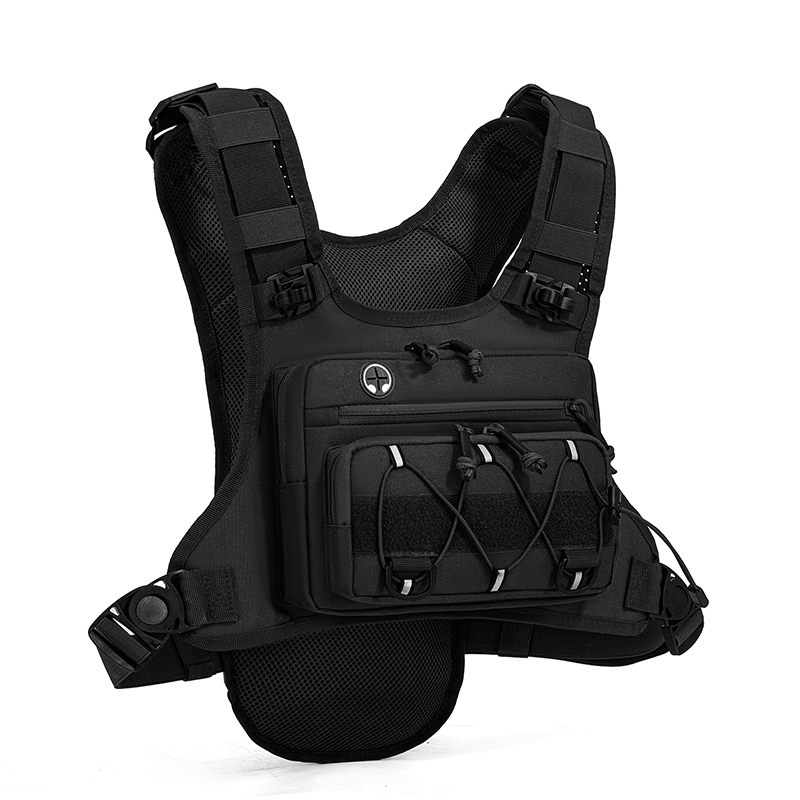 Outdoor Camping Vest - Taktische Tasche, Brustgurt-Weste, Rucksack für Camping