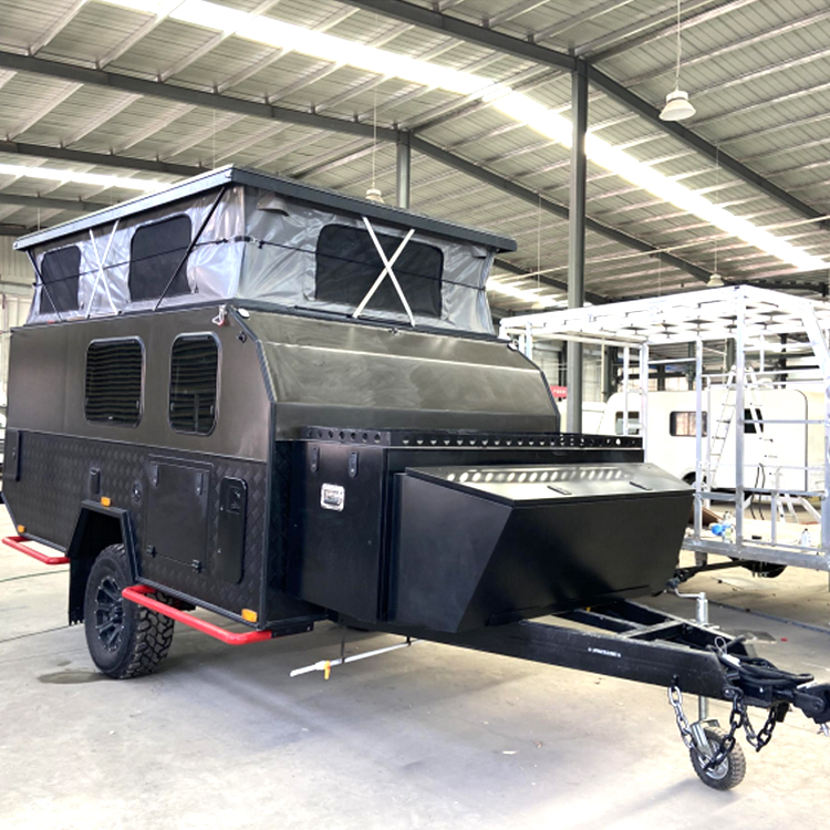 Outdoor Camping Australia - Kundenspezifischer Camping-Wohnwagenanhänger, multifunktional, 4x4, geländegängig, abschleppbar,