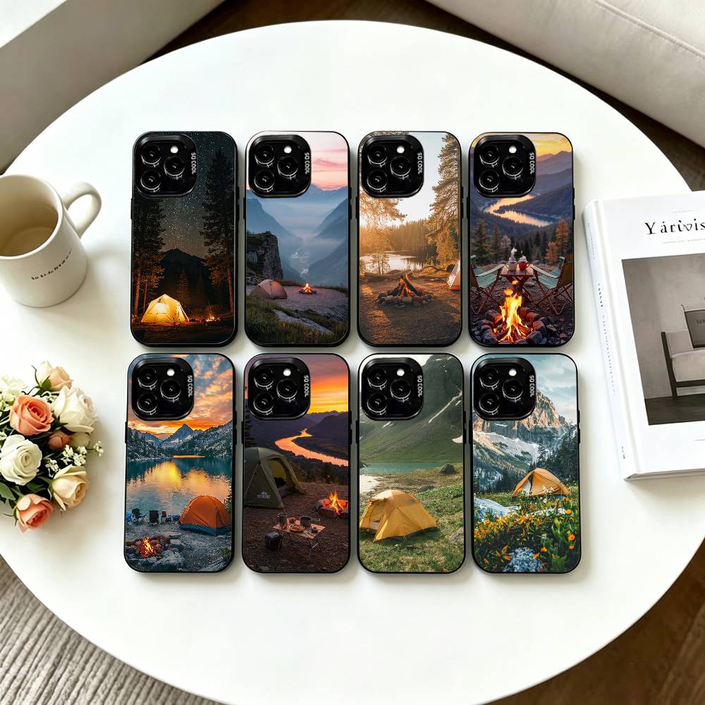 Outdoor Camping Quotes - Berg-Natur Outdoor-Camping Handyhülle für iPhone 17,