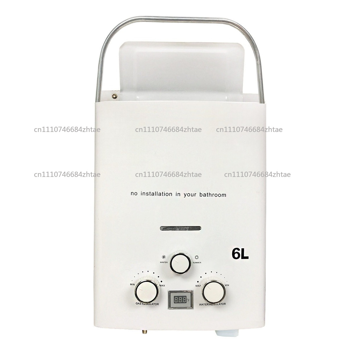 Outdoor Camping Gas Heater - Propan LPG Gas-Durchlauferhitzer 6L für Outdoor-Camping,