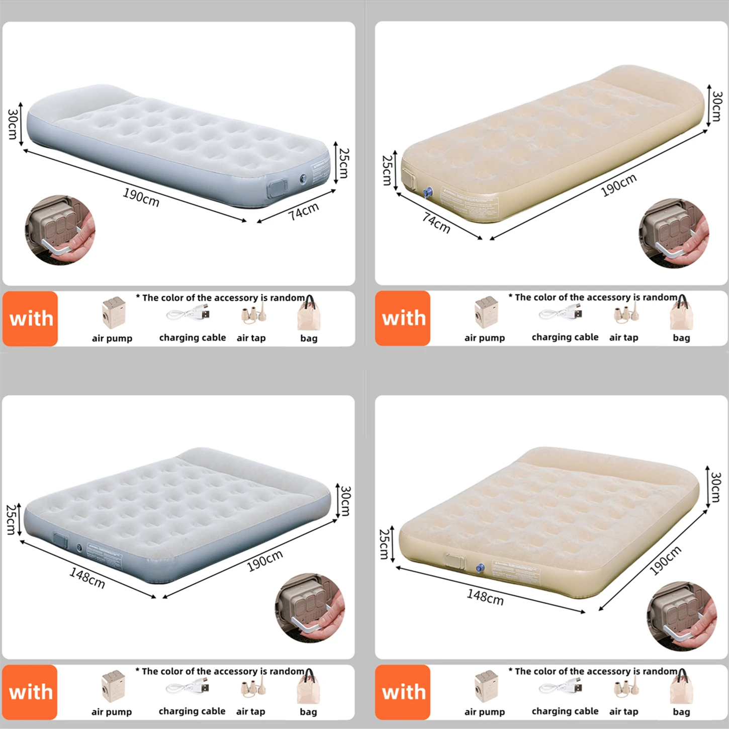 Neue Luftmatratze mit eingebau – Camping Outdoor Or Indoor Bewertung und Preis
