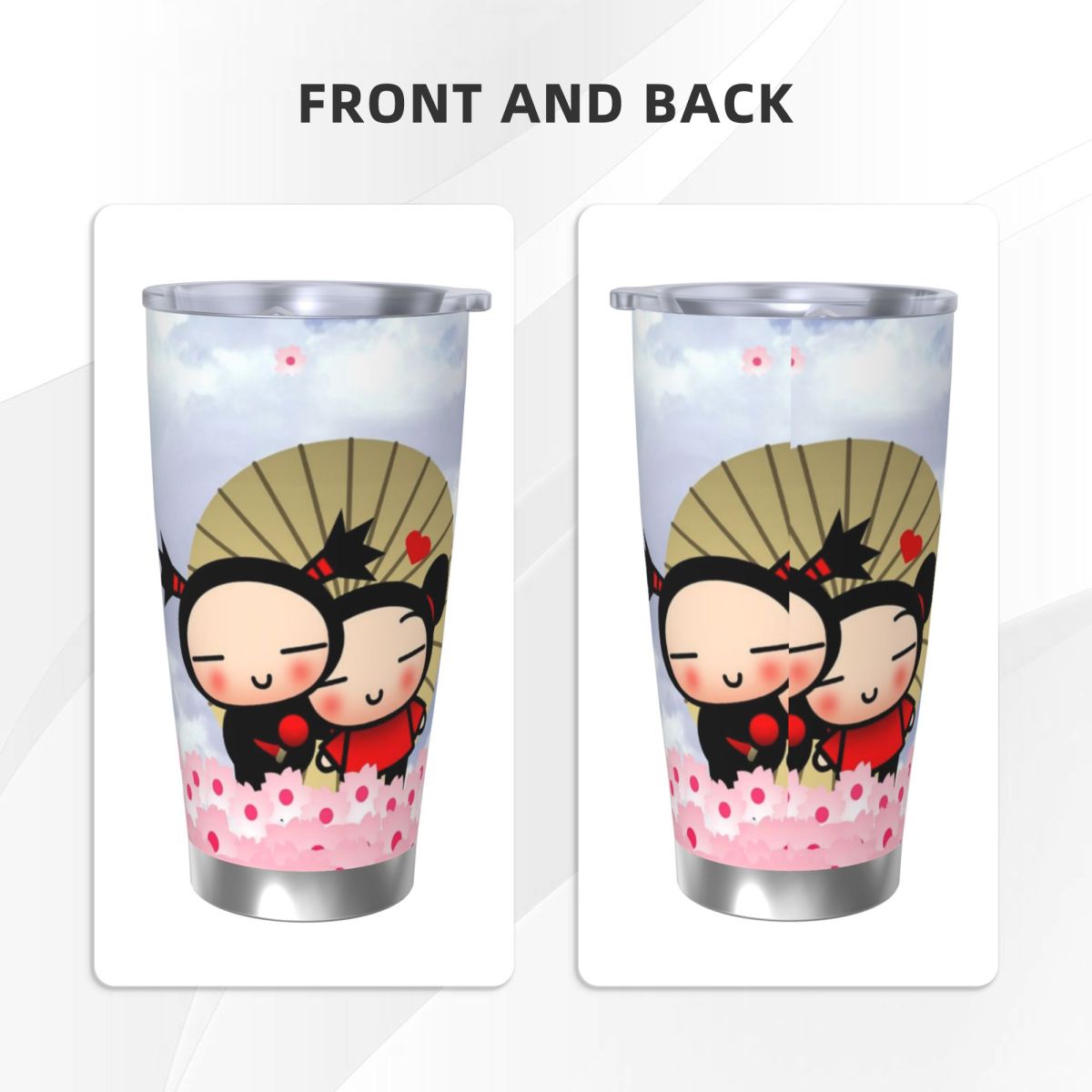 Niedlicher Cartoon Pucca 20oz  – Vacuum Insulated Flask Bewertung und Preis