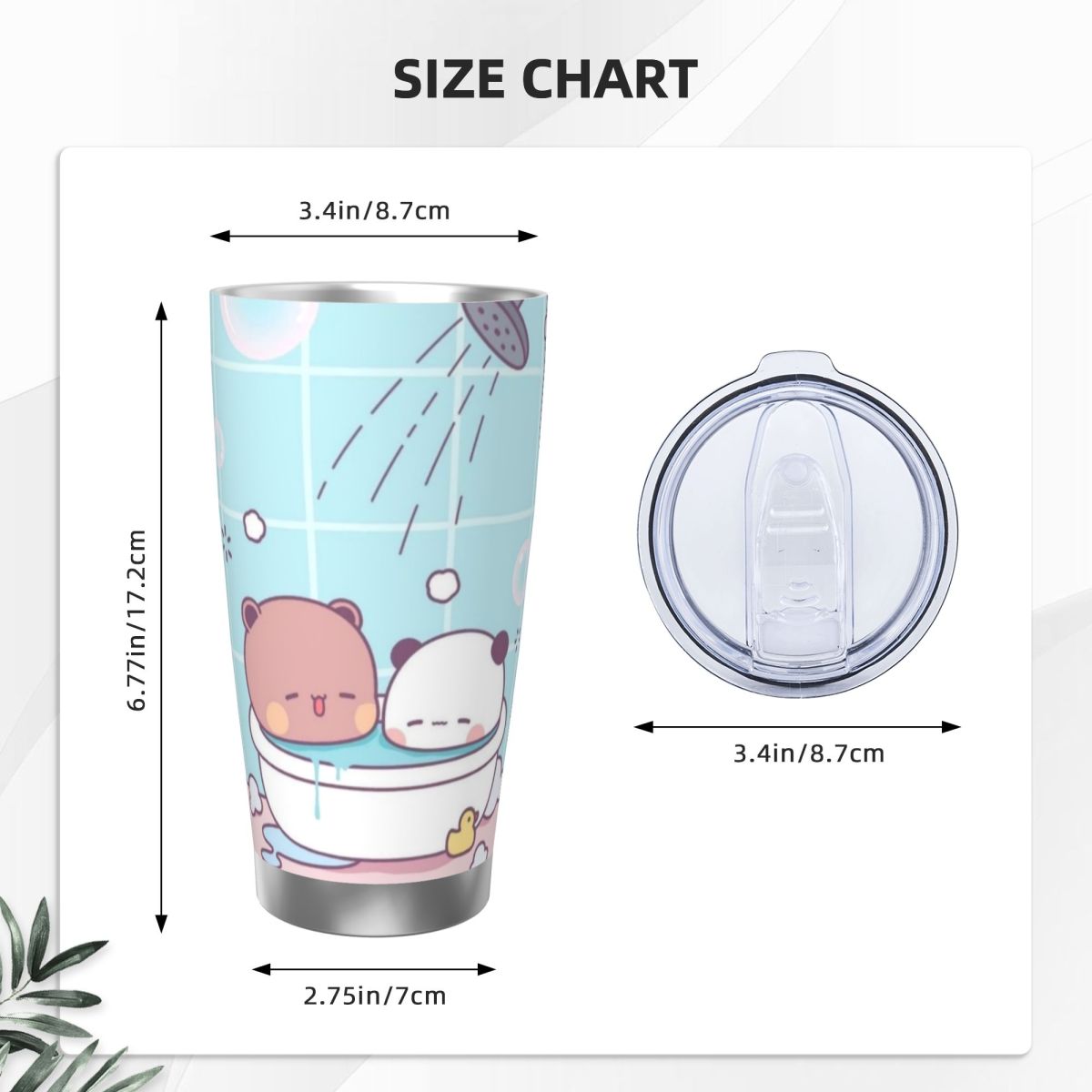 Panda Bear Hug Bubu Dudu 20oz  – Vacuum Insulated Flask Bewertung und Preis