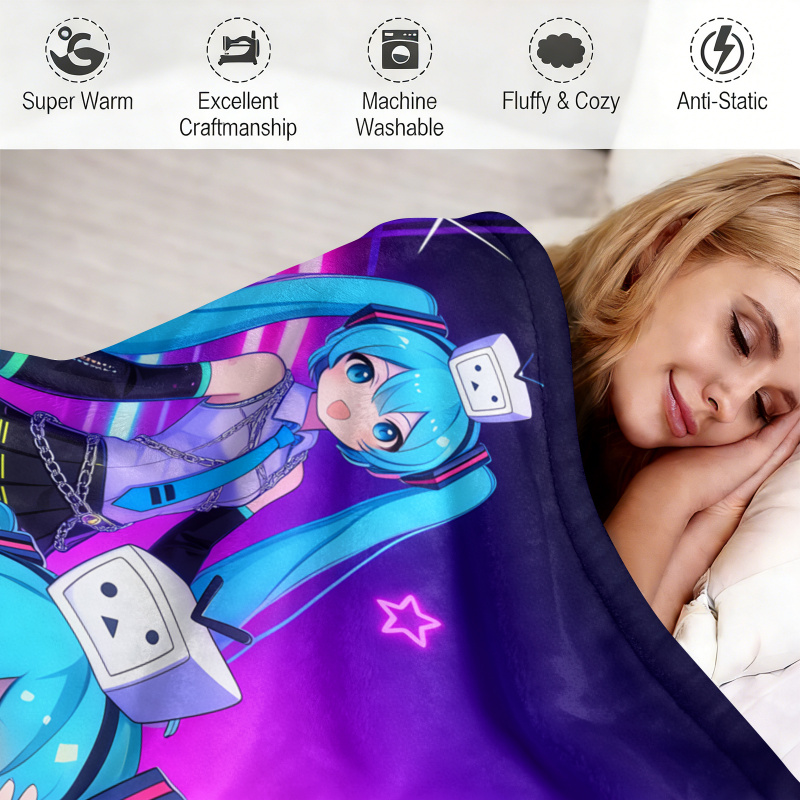 Hatsune Miku Flanelldecke, Ani – Outdoor Camping Anime Bewertung und Preis