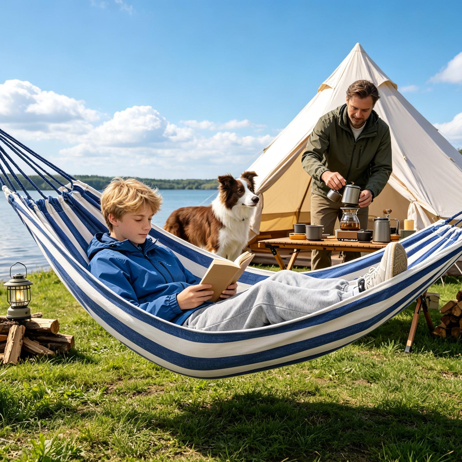 Tragbare Hängematte, 200 x 150 – Camping Hammock Bewertung und Preis