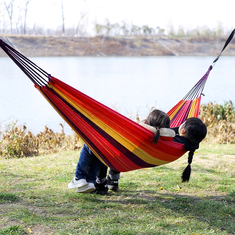Leinwand-Hängematte ohne Holzs – Camping Hammock Bewertung und Preis