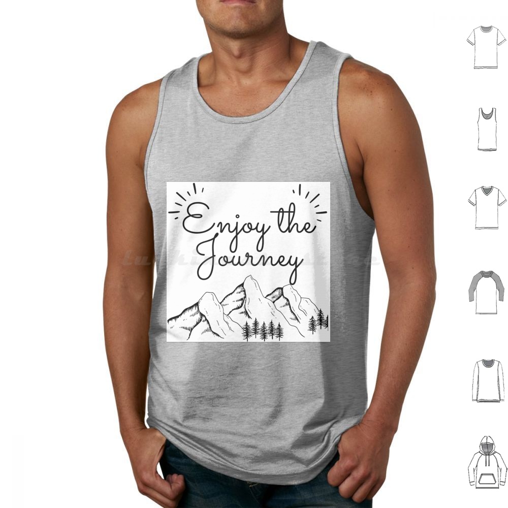 Genießen Sie die Reise Tanktop – Outdoor Camping Quotes Bewertung und Preis