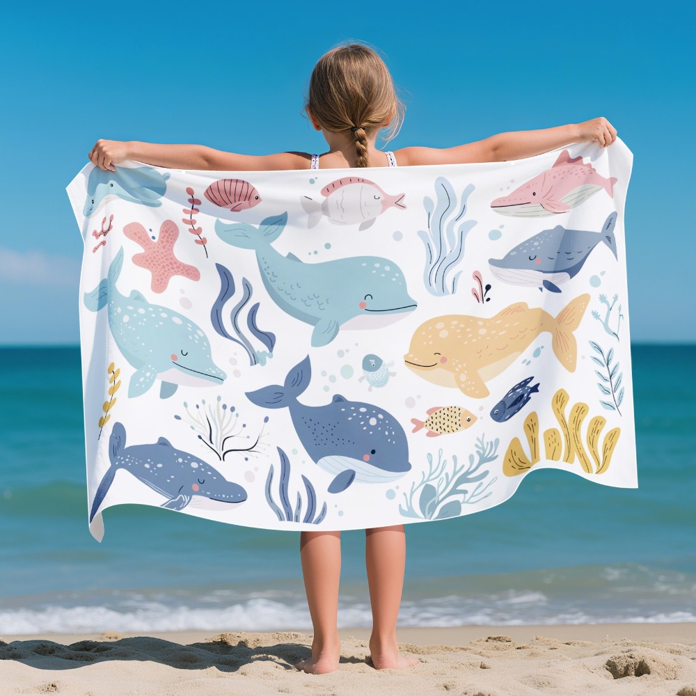 Strandtuch mit Cartoon-Muster, – Outdoor Camping Mat Bewertung und Preis