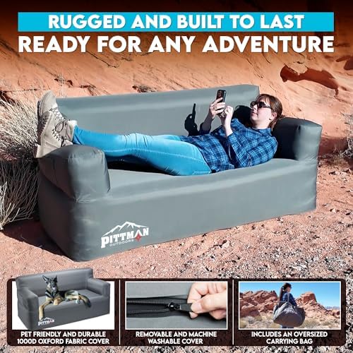 Pittman - Aufblasbare Couch mi – Camping Outdoor Or Indoor Bewertung und Preis