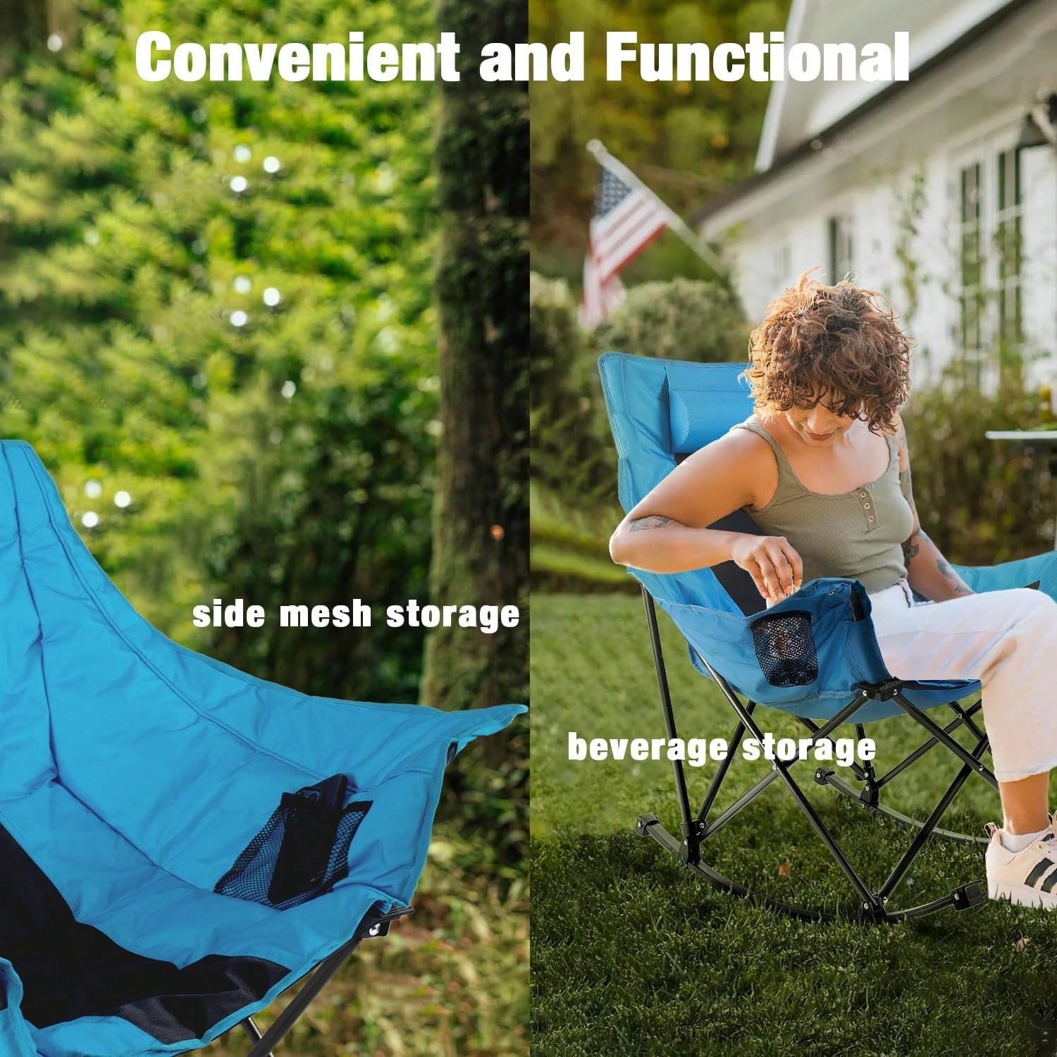 Klappbarer Outdoor-Schaukelstu – Outdoor Oversized Camping Chair Bewertung und Preis