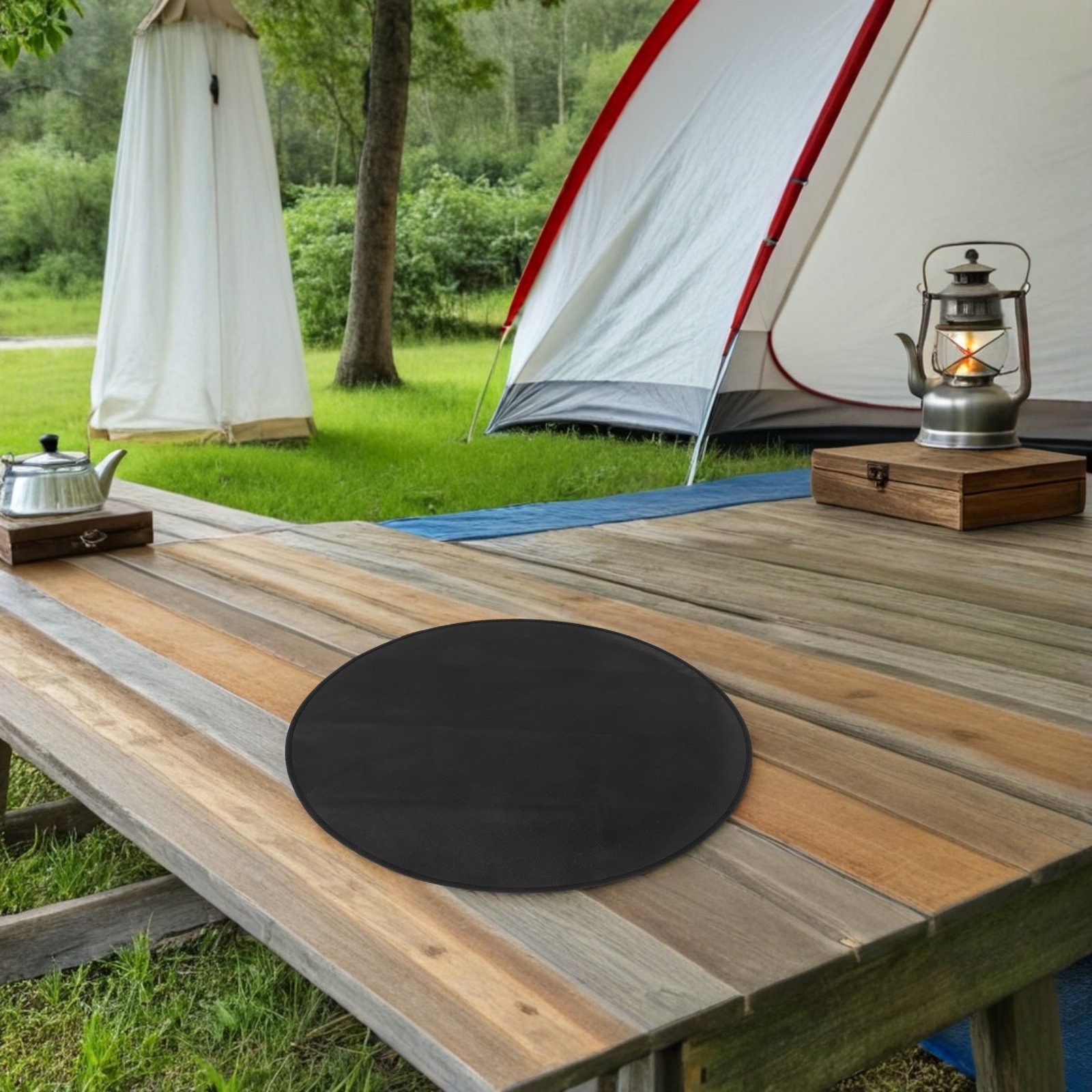 Runde Hitzebeständige Feuerfes – Outdoor Camping Mat Bewertung und Preis