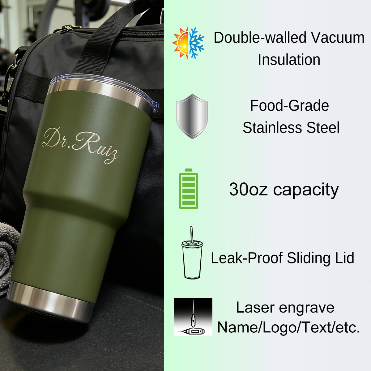 Personalisierter 30 oz Vakuumi – Vacuum Insulated Flask Bewertung und Preis