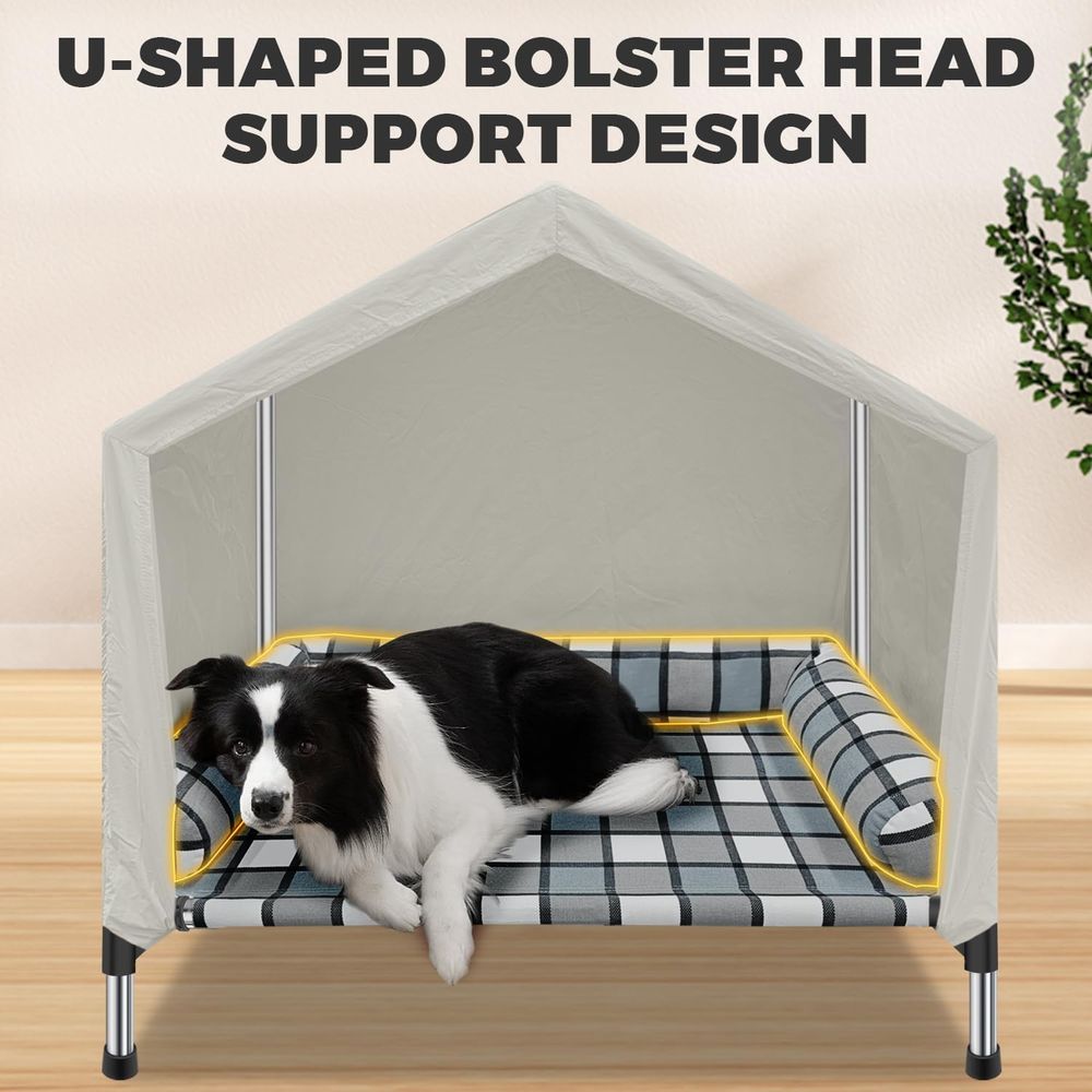Erhöhtes Hundebett - 2-in-1 In – Camping Outdoor Or Indoor Bewertung und Preis