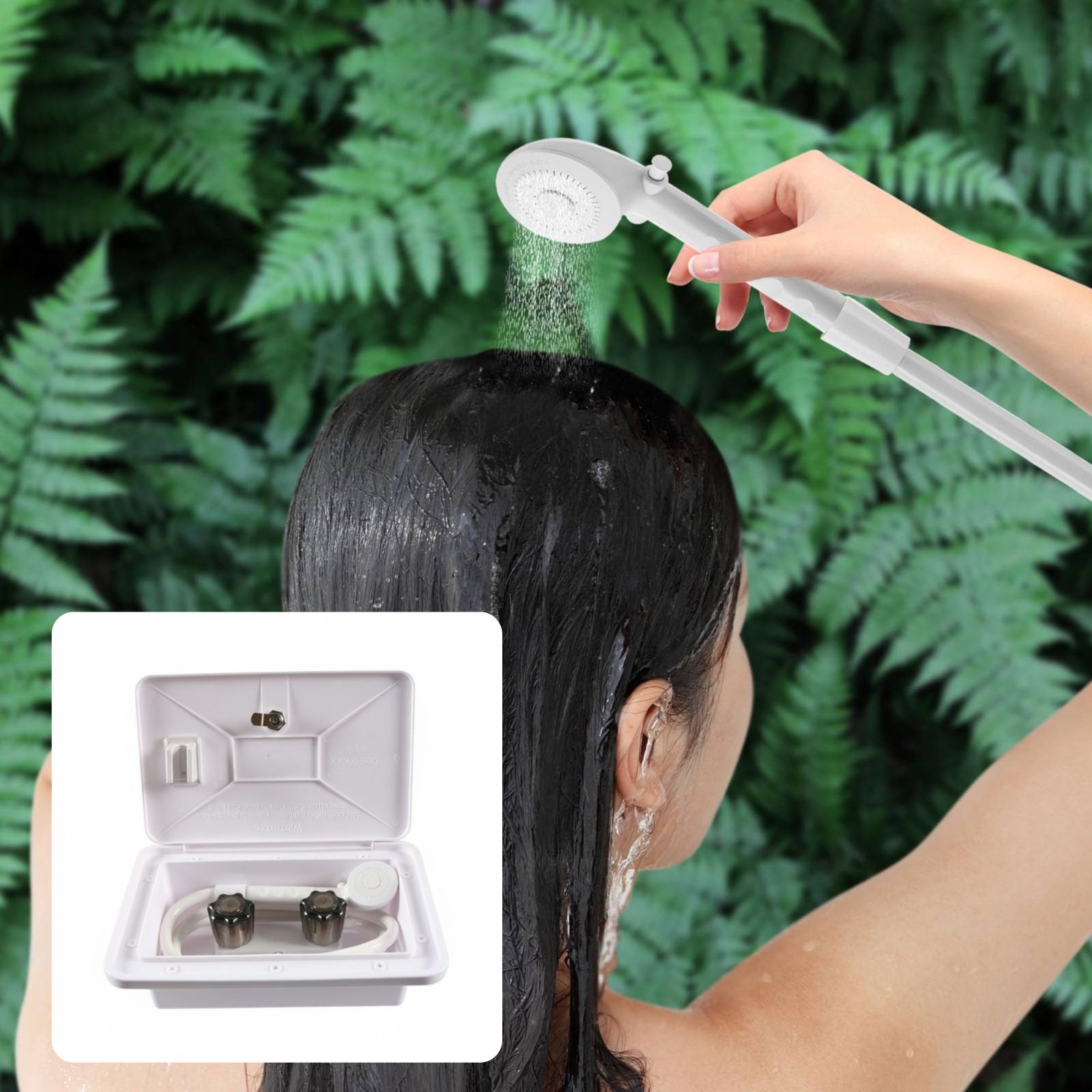 RV Außenduschbox Kompaktes RV  – Outdoor Camping Showers Bewertung und Preis