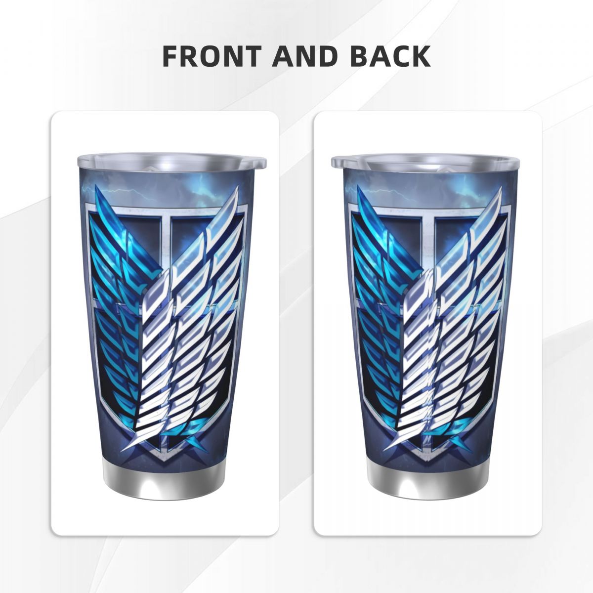 Attack On Titan 20oz Edelstahl – Vacuum Insulated Flask Bewertung und Preis