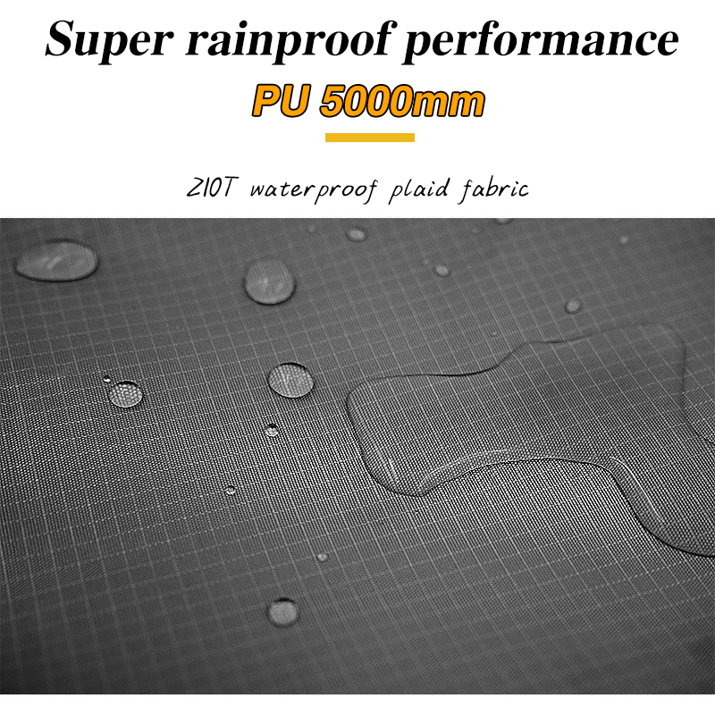 19 Hängepunkte, schwarze Besch – Waterproof Tarp Shelter Bewertung und Preis