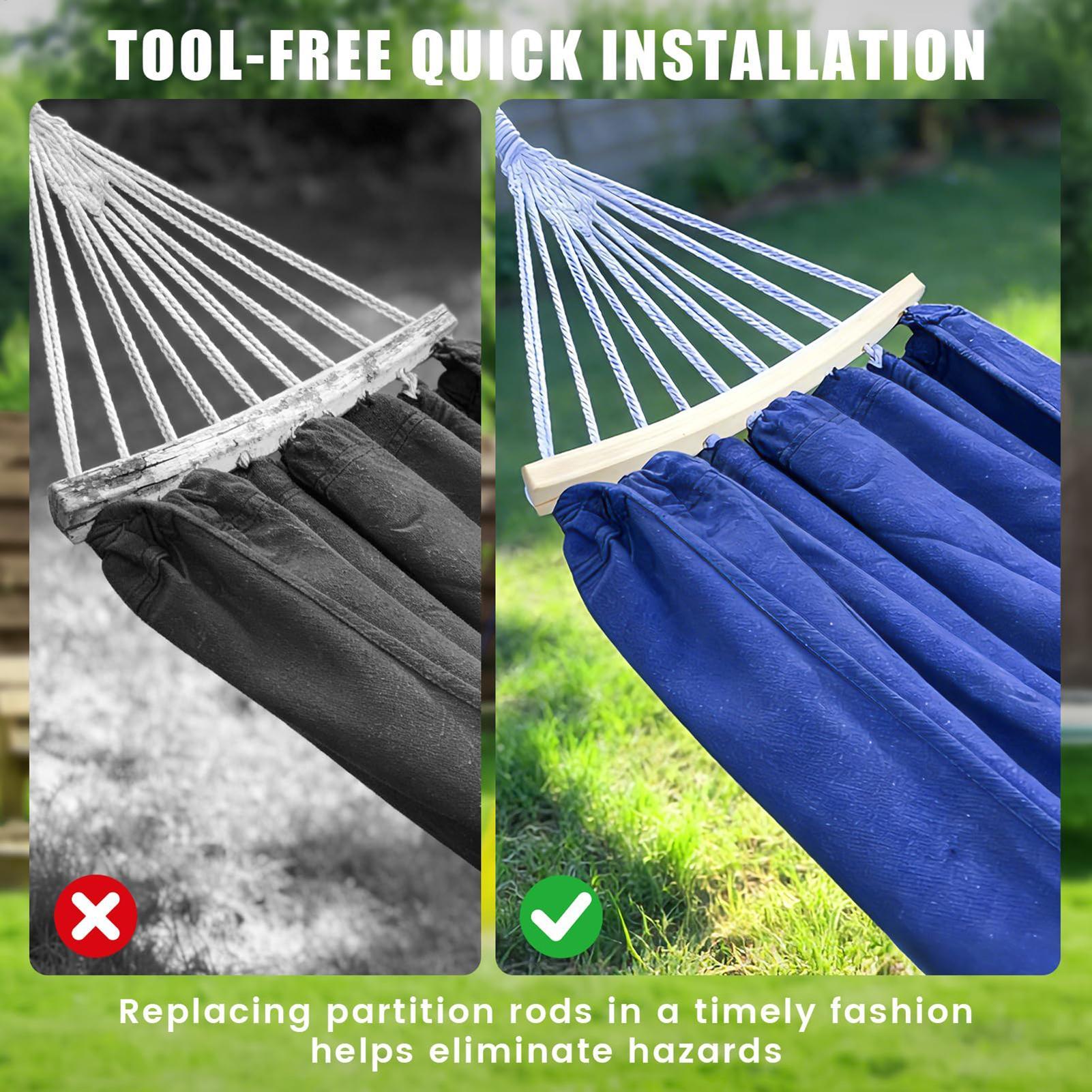 2 Stück 10-Loch-Hängemattensta – Camping Hammock Bewertung und Preis