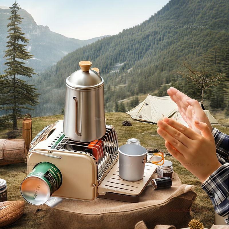 1200W Camping-Gaskocher, tragb – Outdoor Camping Gas Heater Bewertung und Preis