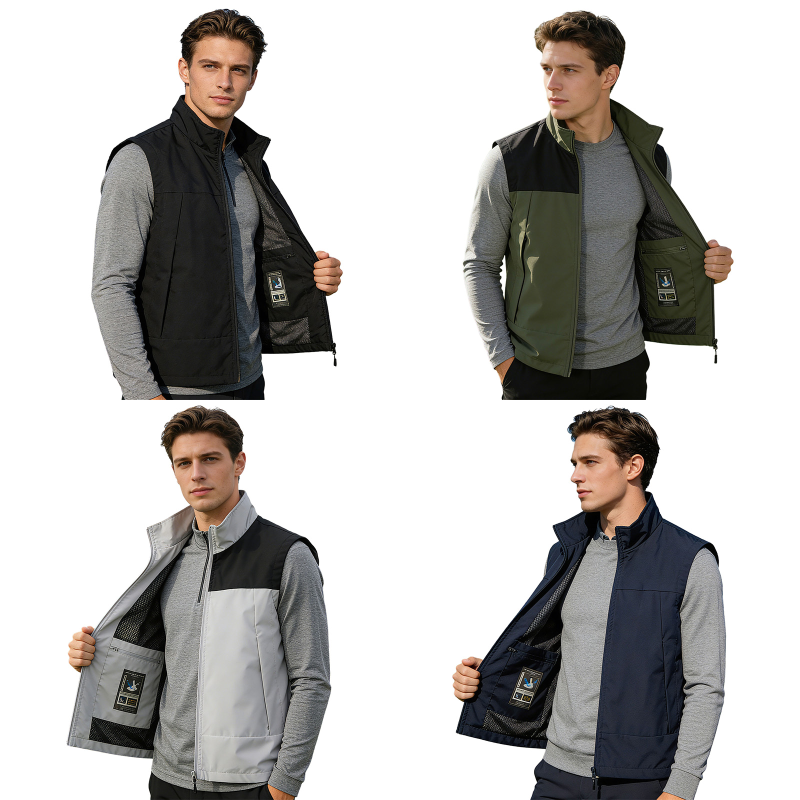 # M-5XL Herren Golfweste mit S – Outdoor Camping Jacket Bewertung und Preis