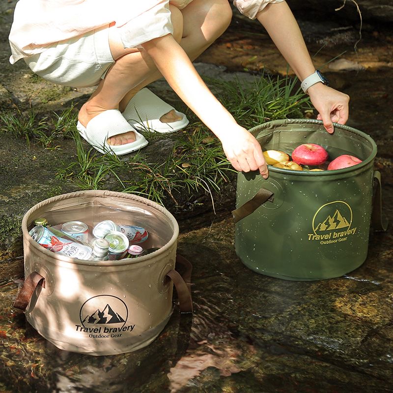 Faltbarer Autoeimer, wasserdic – Outdoor Camping Sink Bewertung und Preis