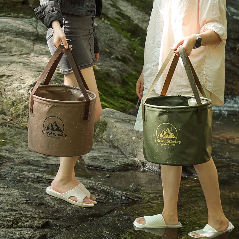Faltbarer Autoeimer, wasserdic – Outdoor Camping Sink Bewertung und Preis