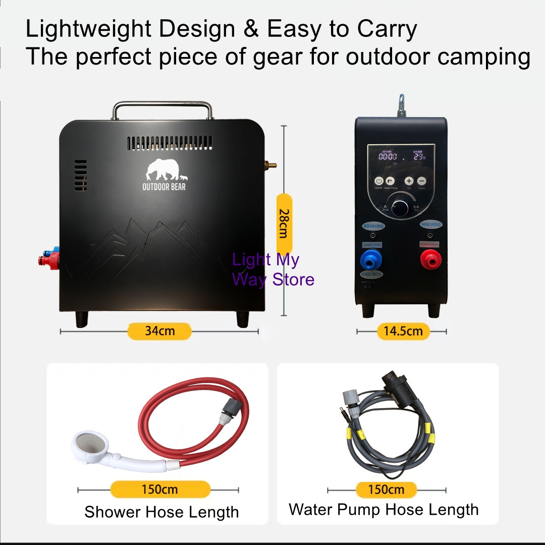 Tragbarer Gas-Warmwasserbereit – Outdoor Camping Gas Heater Bewertung und Preis