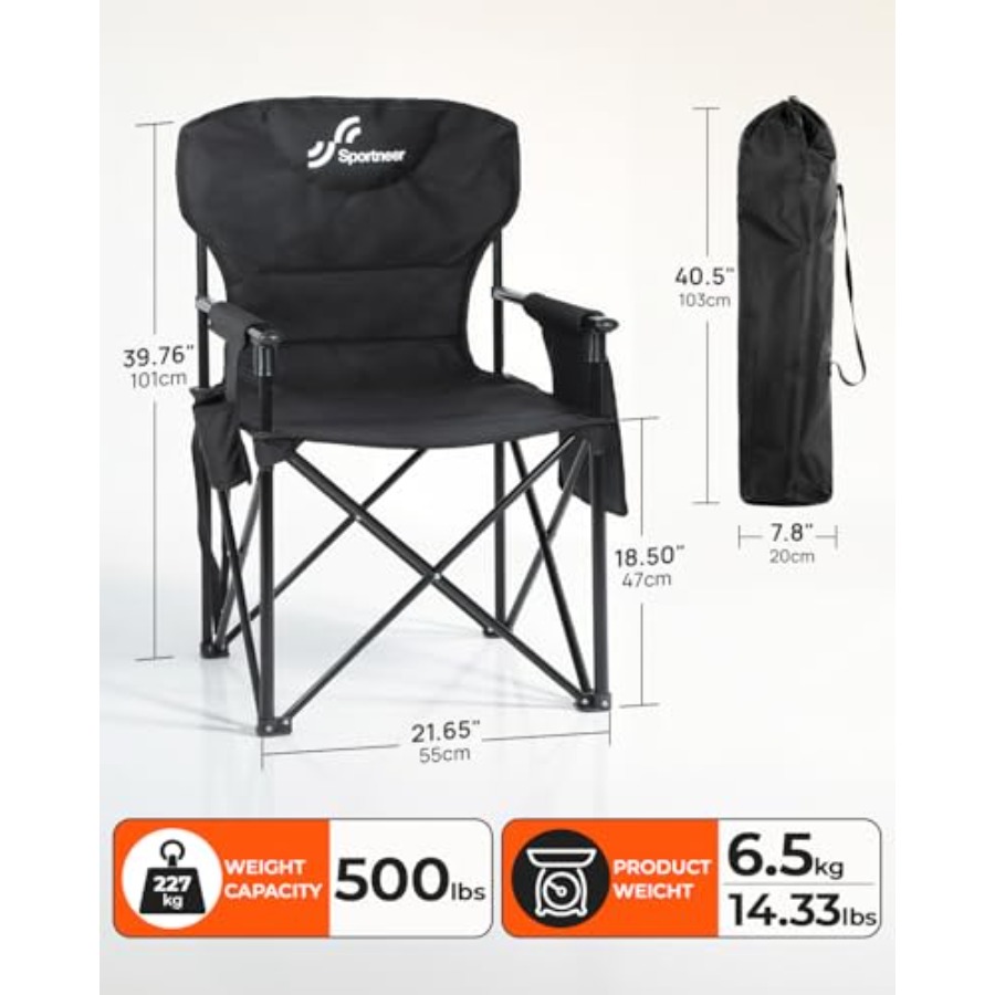 Outdoor-Campingstuhl: robustes – Outdoor Oversized Camping Chair Bewertung und Preis
