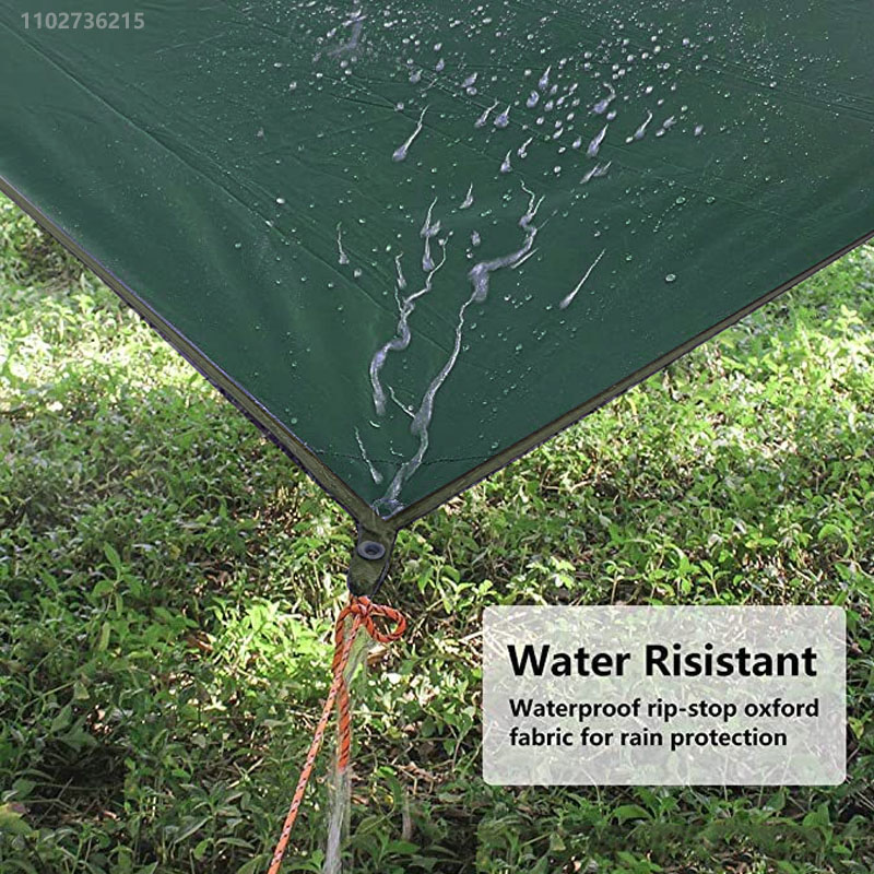 19-Hänge-Punkte-Zeltplane, Übe – Waterproof Tarp Shelter Bewertung und Preis