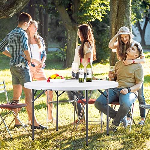 1,20 m Runder Klappbarer Karte – Camping Outdoor Or Indoor Bewertung und Preis