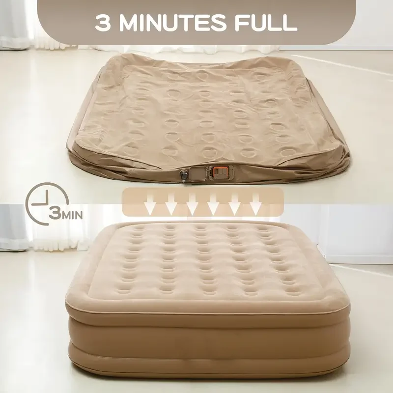 Luxuriöse aufblasbare PVC-Luft – Outdoor Camping Mat Bewertung und Preis