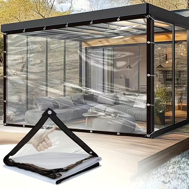Dicke, transparente PVC-Plane, – Waterproof Tarp Shelter Bewertung und Preis
