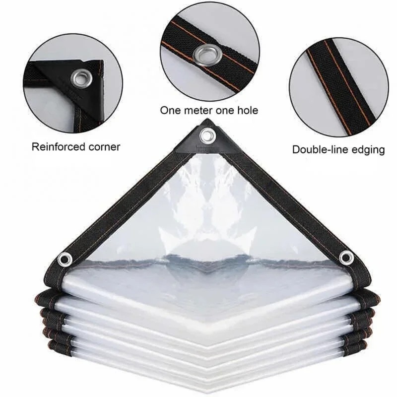 Dicke, transparente PVC-Plane, – Waterproof Tarp Shelter Bewertung und Preis