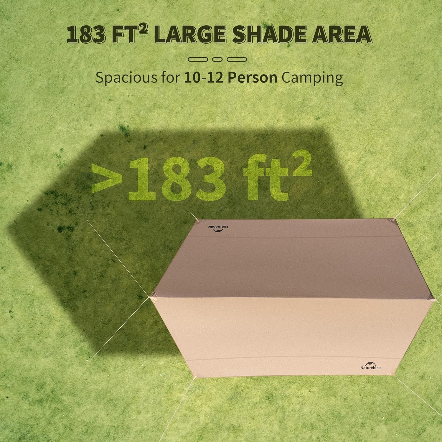 Naturehike Großes Camping-Wass – Waterproof Tarp Shelter Bewertung und Preis